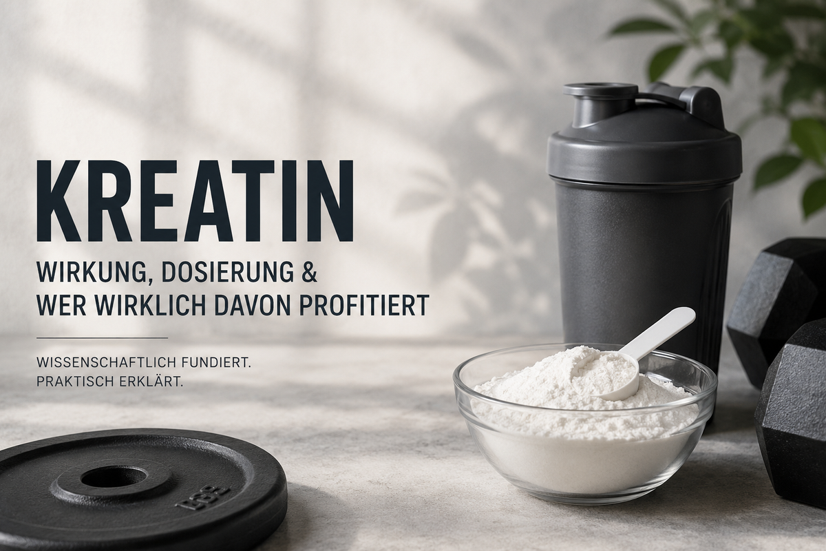 Kreatin: Wirkung, Dosierung & wer wirklich davon profitiert