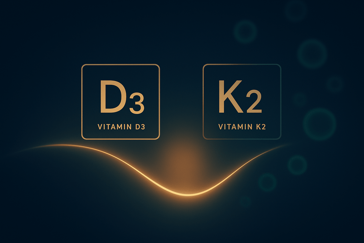 Vitamin D3 & K2: Ein starkes Duo für deine Gesundheit - NUVÉRA