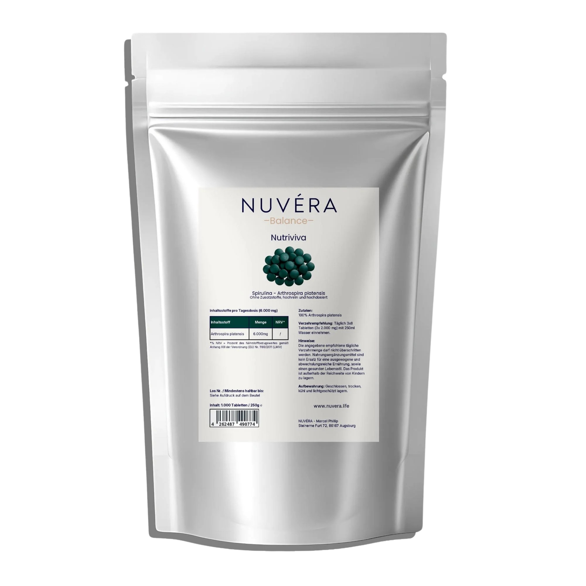 Nutriviva – Spirulina | Arthrospira platensis