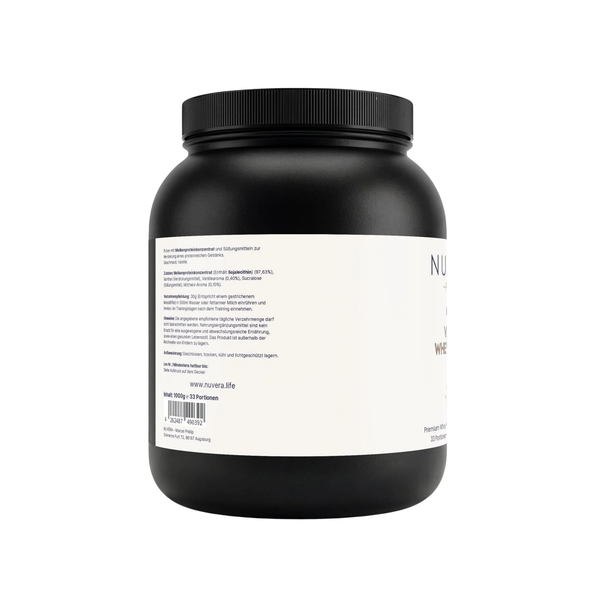 Invictor – Whey Protein | 78% Protein | Vanille-Geschmack