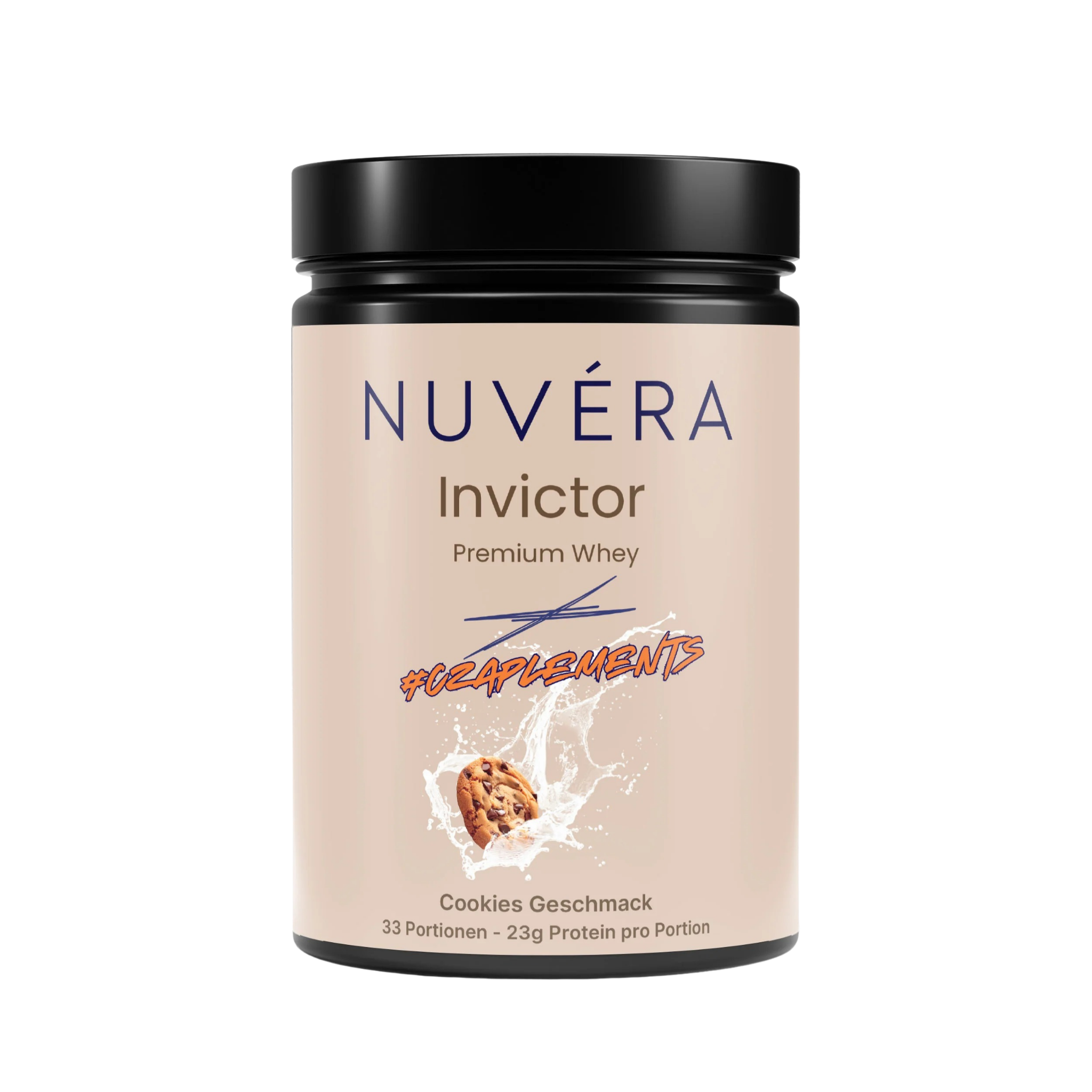 NUVÉRA Invictor Premium Whey Cookies Geschmack