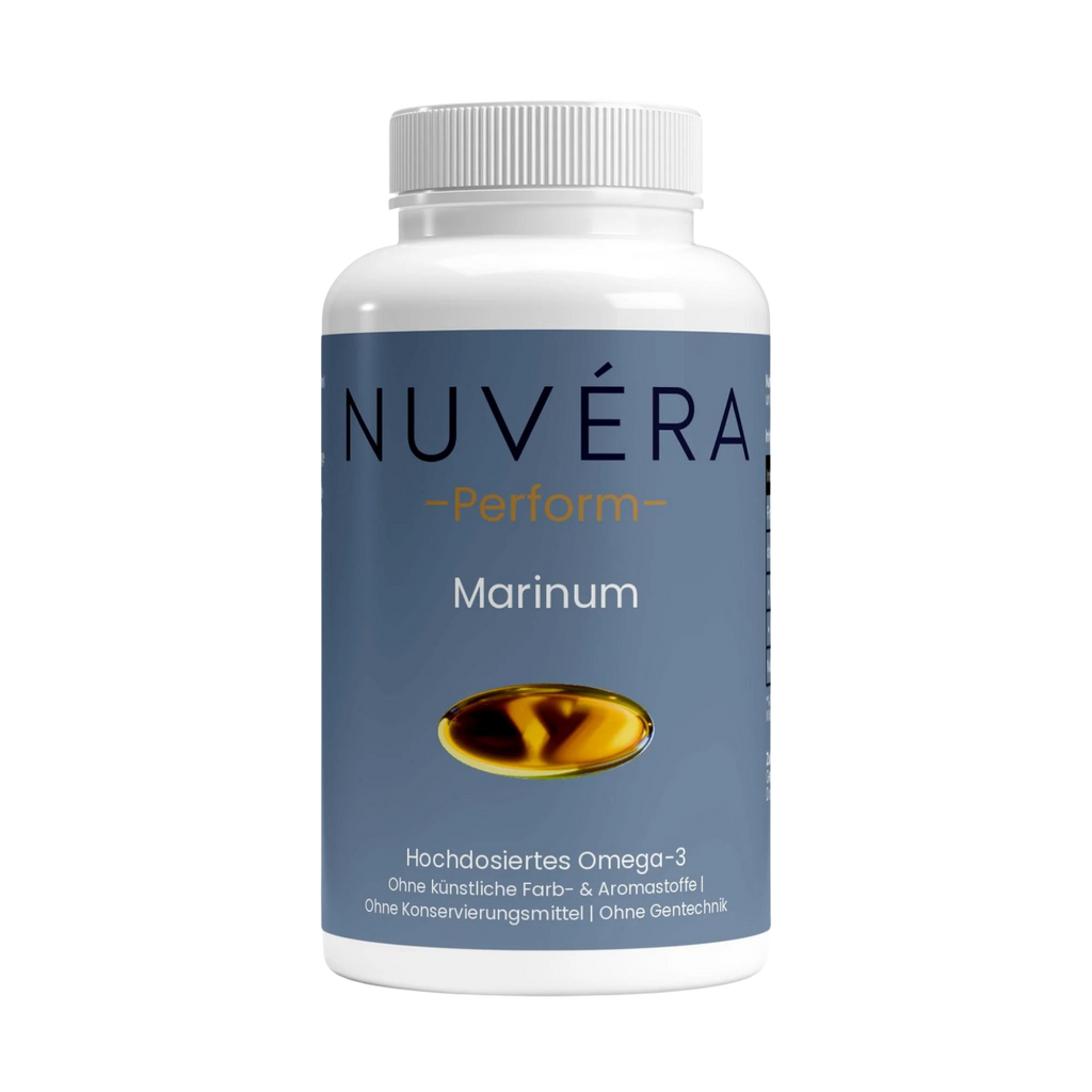 Marinum Omega-3 Softgel-Kapseln von NUVÉRA – EPA und DHA aus Fischöl