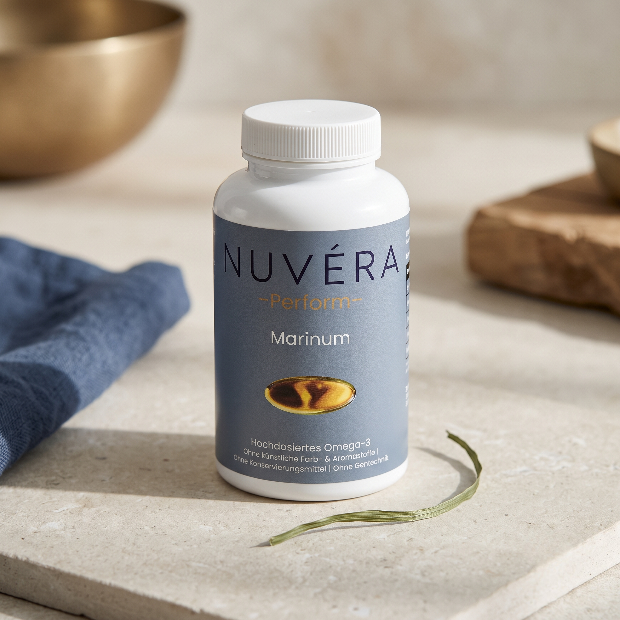 Marinum Omega-3 mit 720 mg EPA und 480 mg DHA | NUVÉRA