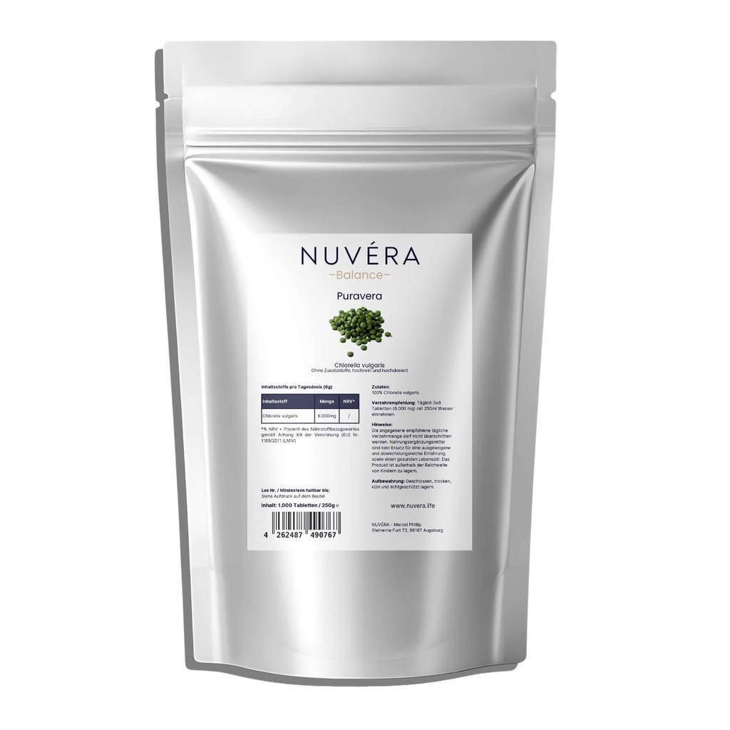 NUVÉRA Puravera - Chlorella Vulgaris