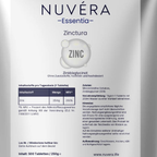 Zinctura Zinkbisglycinat Tabletten – Inhaltsstoffe und Verzehrempfehlung | NUVÉRA