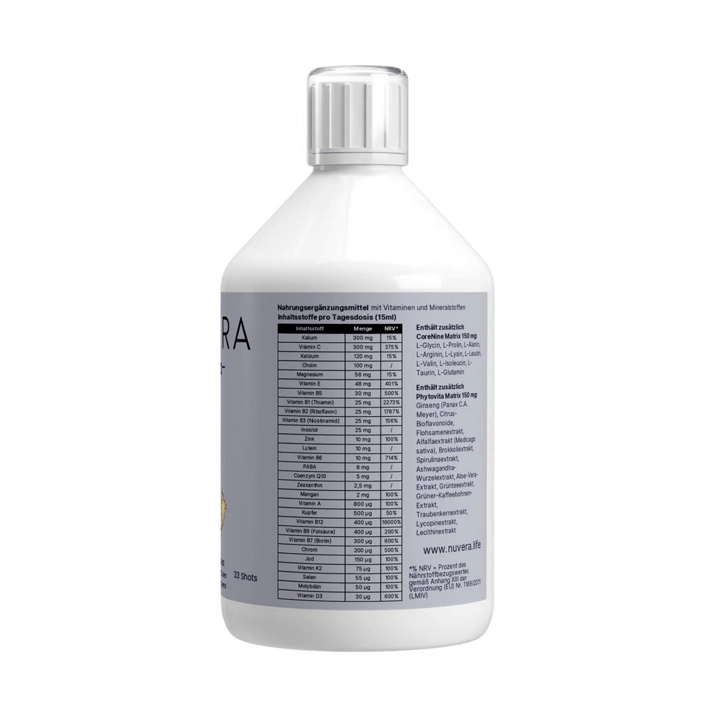 Elixium - flüssiger Multivitaminkomplex - NUVÉRA