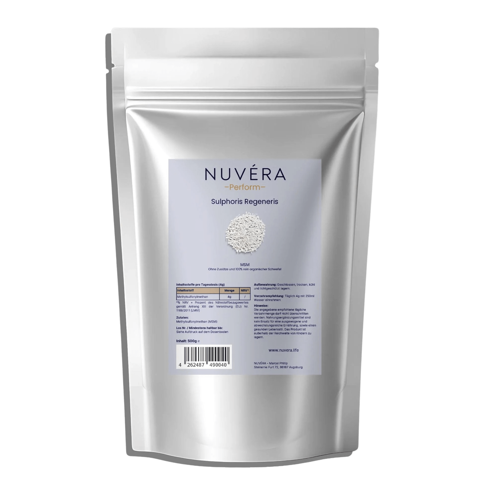 Sulphoris Regeneris - MSM - NUVÉRA