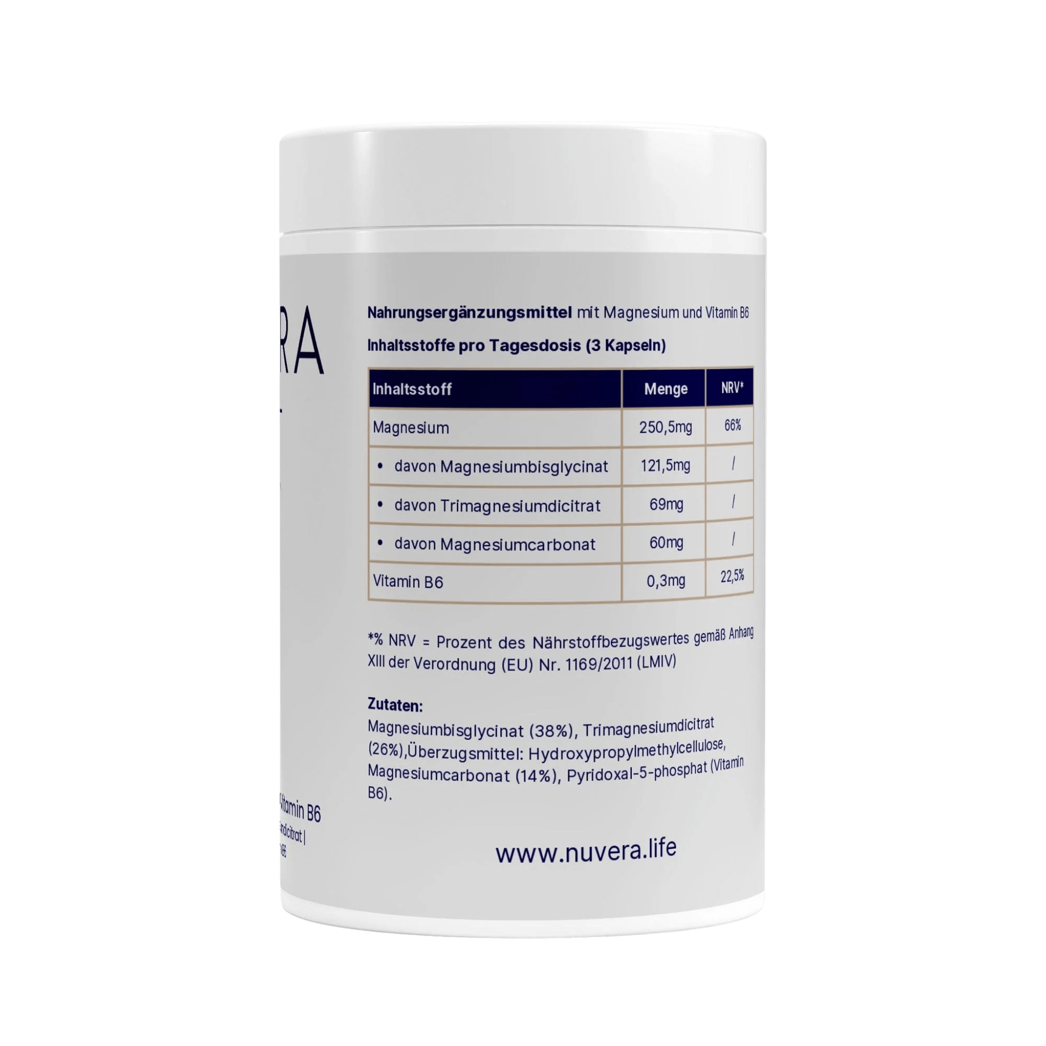 TriMagnum - Magnesium - Komplex - NUVÉRA